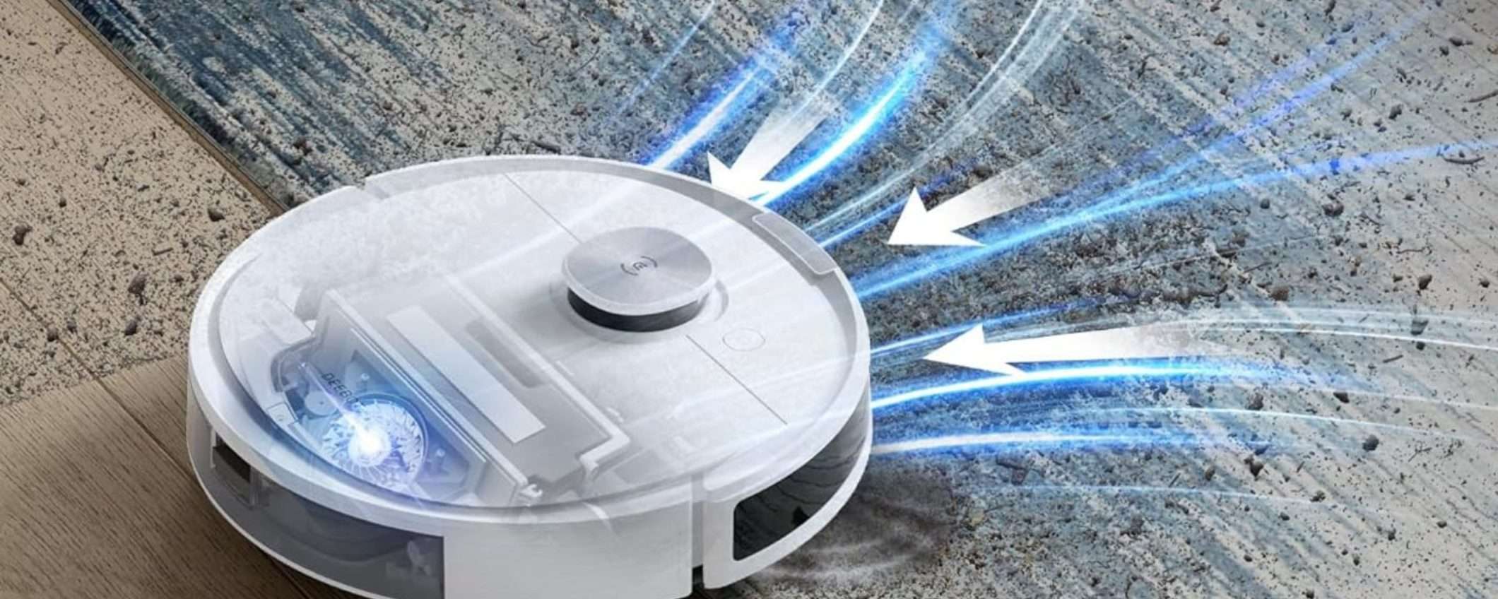 Il robot Deebot N10 Plus che LAVA e ASPIRA la polvere a -23% su Amazon Il robot Deebot N10 Plus che LAVA e ASPIRA la polvere a -23% su Amazon