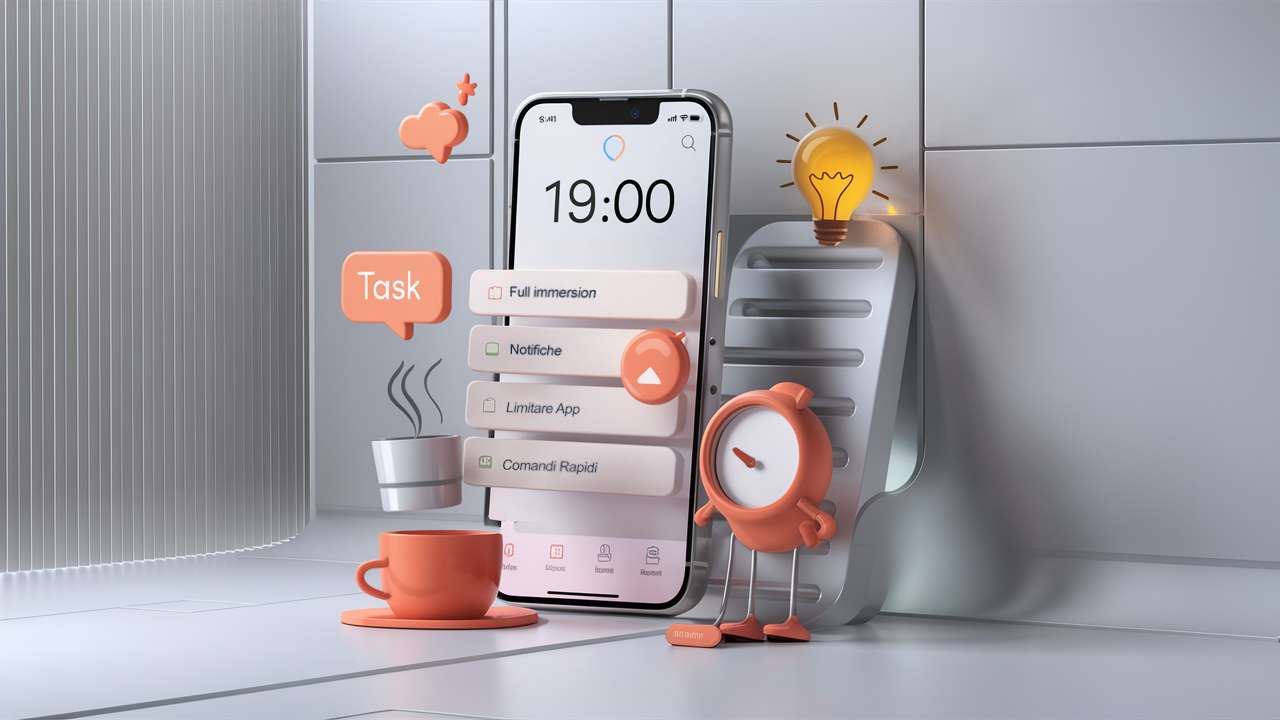 5 funzionalità su iPhone per restare concentrati 5 funzionalità su iPhone per restare concentrati