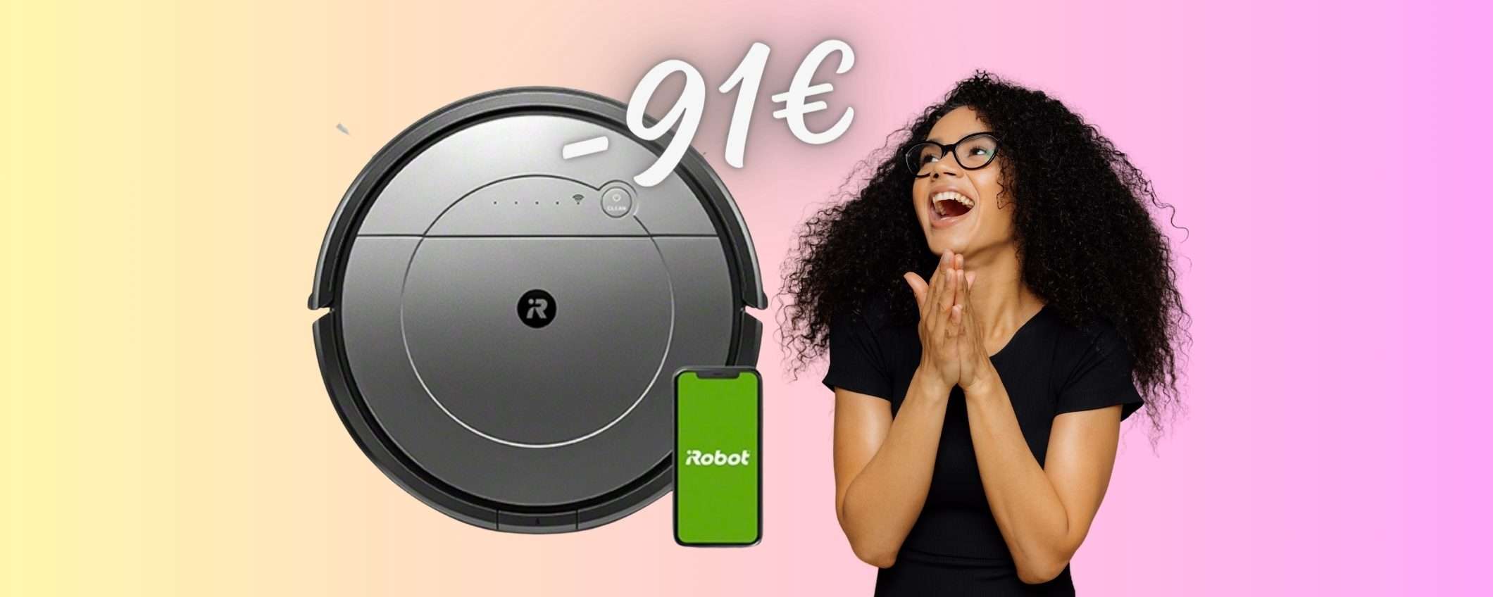 iRobot Roomba Combo: robot 2 in 1 SPETTACOLARE a 91€ in MENO iRobot Roomba Combo: robot 2 in 1 SPETTACOLARE a 91€ in MENO