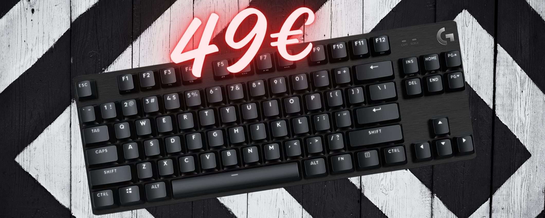 Logitech G413 TKL SE: tastiera da gaming a PREZZO ASSURDO (49€) Logitech G413 TKL SE: tastiera da gaming a PREZZO ASSURDO (49€)