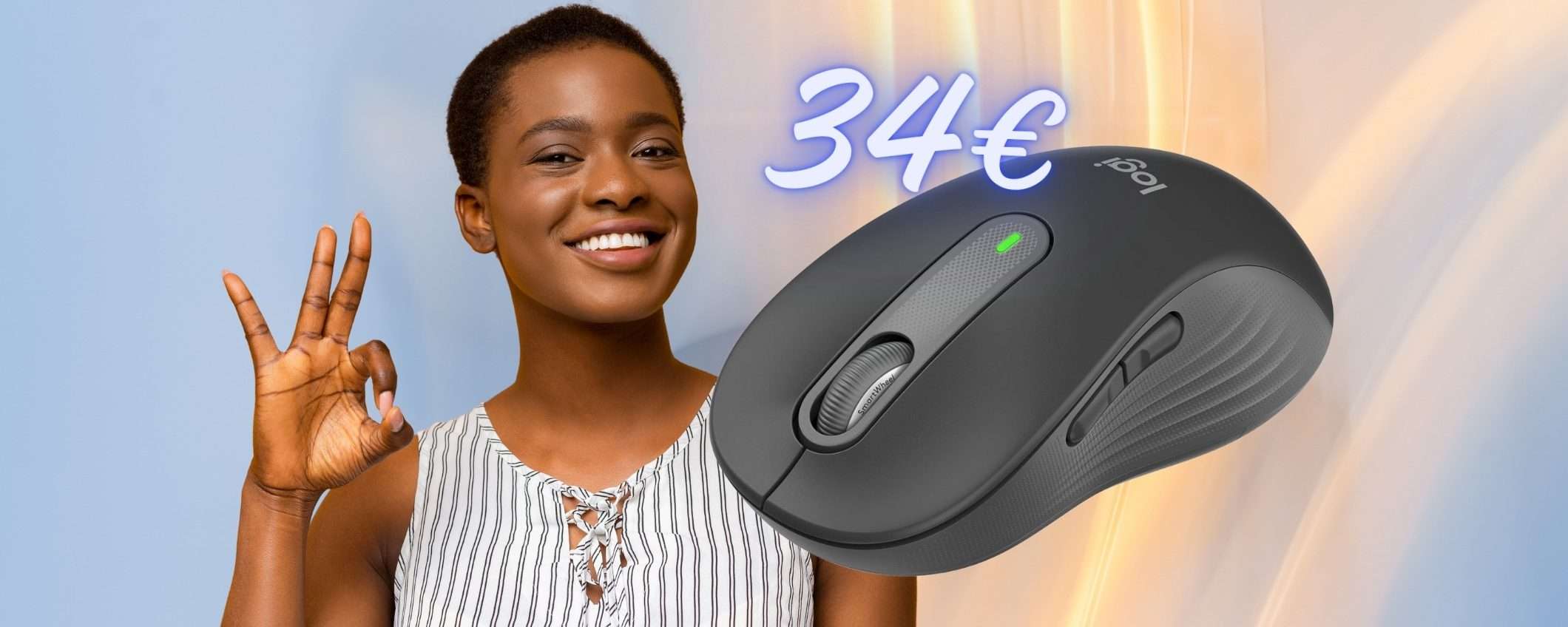 Logitech Signature M650: il mouse wireless di QUALITÀ che COSTA POCO Logitech Signature M650: il mouse wireless di QUALITÀ che COSTA POCO