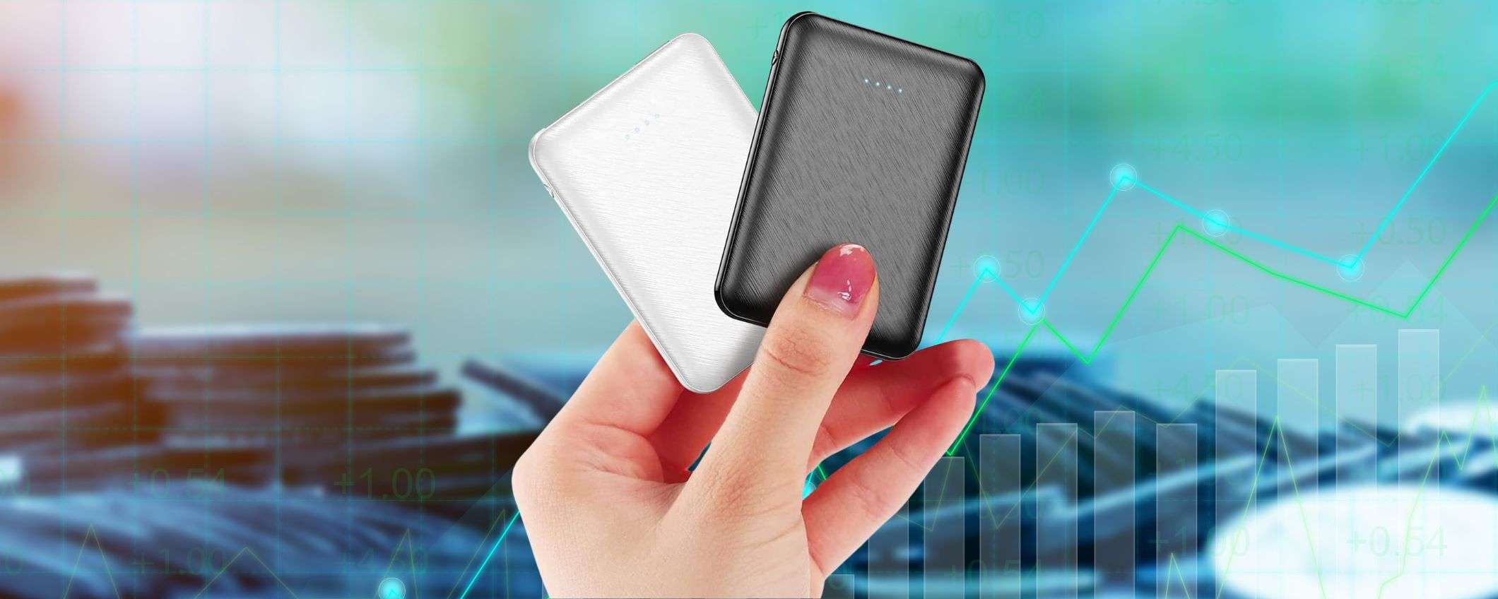 Amazon svende 2 power bank da 5000 mAh a meno di 6€: che occasione! Amazon svende 2 power bank da 5000 mAh a meno di 6€: che occasione!