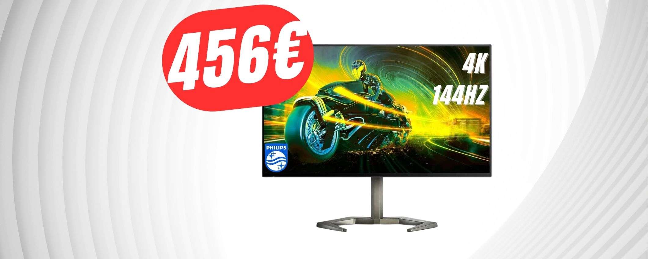 4K e 144Hz: il monitor Philips scontato di -71€ non ha rivali! 4K e 144Hz: il monitor Philips scontato di -71€ non ha rivali!