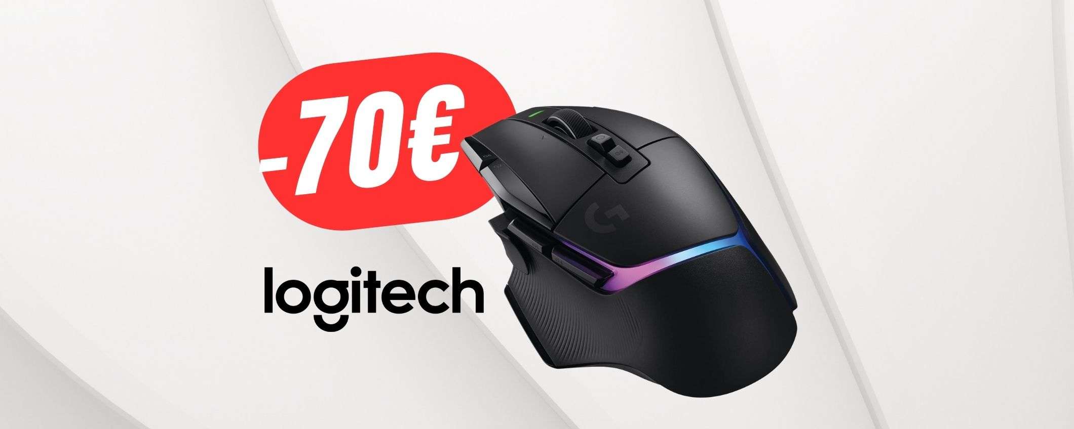 Uno dei migliori MOUSE Logitech costa -70€ in meno con l'offerta a tempo! Uno dei migliori MOUSE Logitech costa -70€ in meno con l'offerta a tempo!