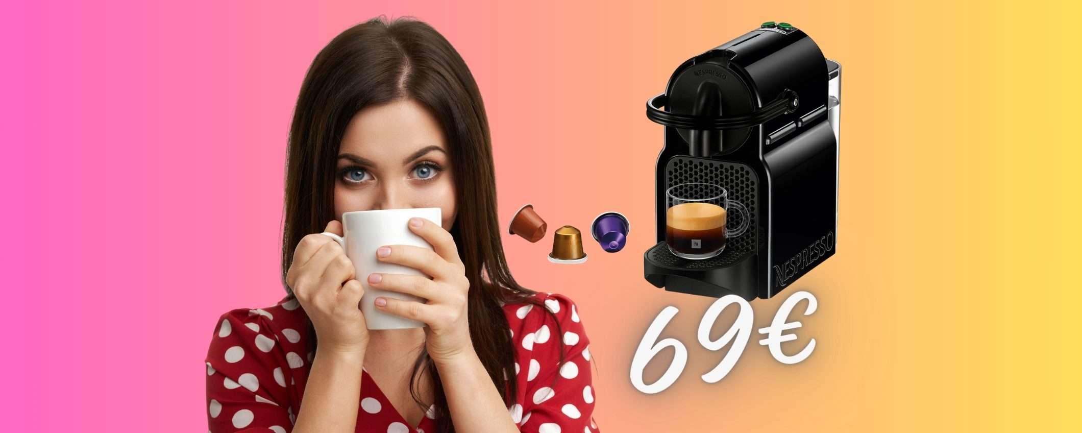 Nespresso Inissia: macchina da caffè in capsule a PREZZO da SOGNO Nespresso Inissia: macchina da caffè in capsule a PREZZO da SOGNO