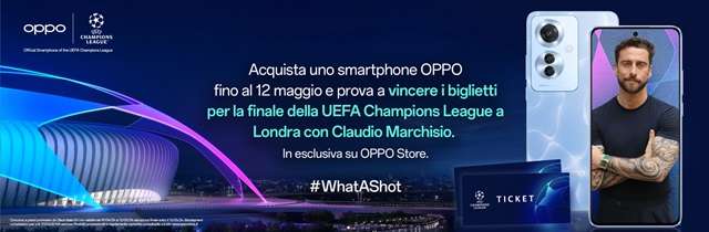 oppo champions league con claudio marchisio