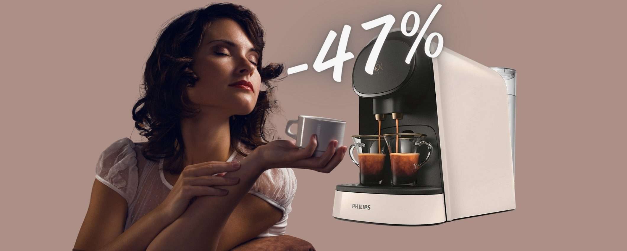 Philips L'OR BARISTA: macchina da caffè con capsule in SCONTO al 47% Philips L'OR BARISTA: macchina da caffè con capsule in SCONTO al 47%