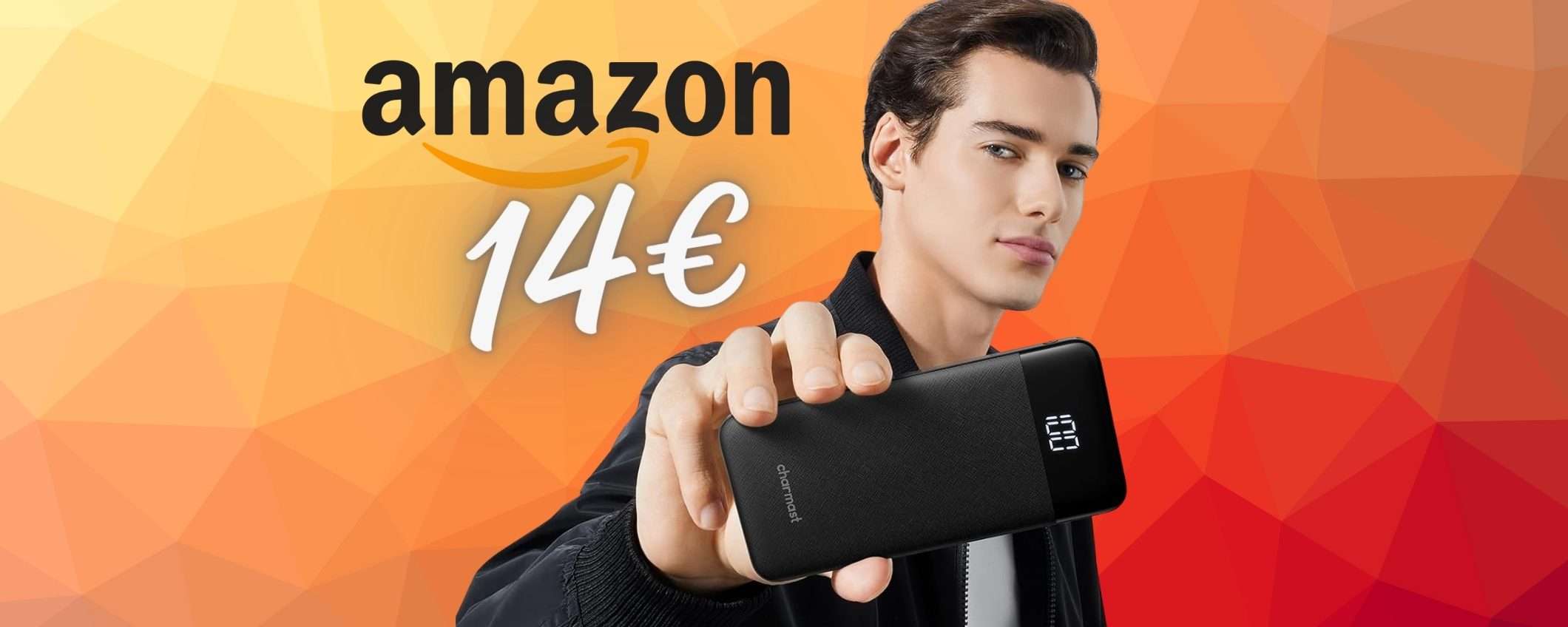 Power Bank da 10400mAh, ULTRA SOTTILE, al 46% è tuo a soli 14€ Power Bank da 10400mAh, ULTRA SOTTILE, al 46% è tuo a soli 14€