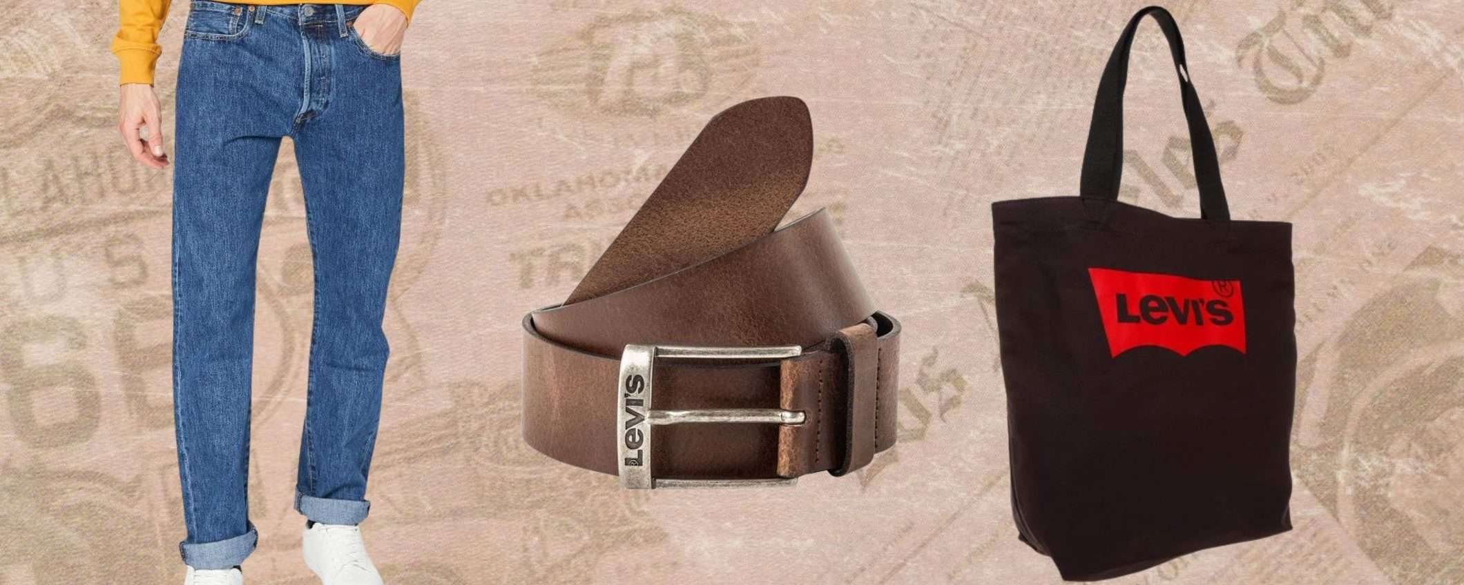 Levi's: SVUOTATUTTO selvaggio su Amazon, a partire da 13€ (fino a -50%)