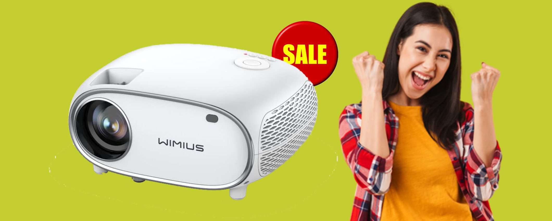 Proiettore 5G da 20000 lumen: doppio sconto TOP del 6%+coupon 35% Proiettore 5G da 20000 lumen: doppio sconto TOP del 6%+coupon 35%