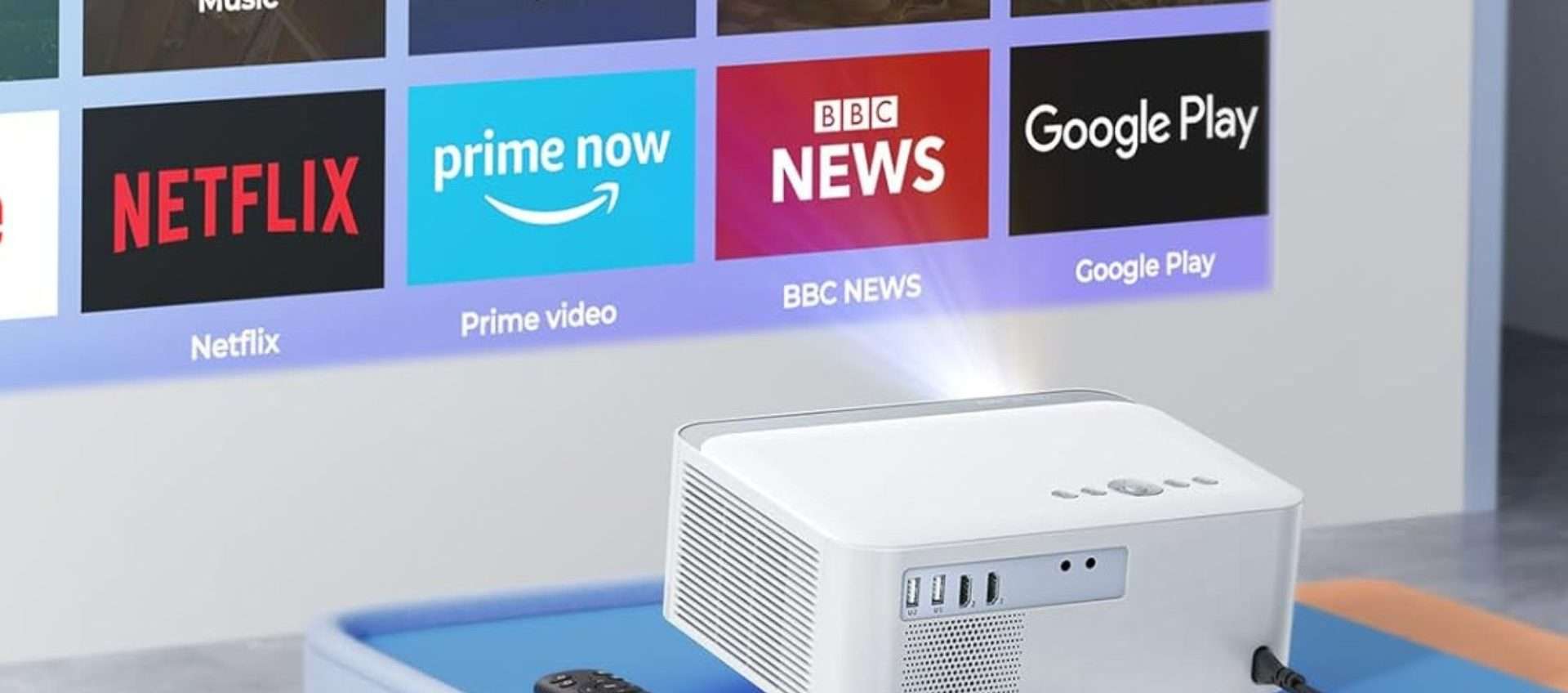 Proiettore con Android TV: DOPPIA offerta di Amazon, super prezzo Proiettore con Android TV: DOPPIA offerta di Amazon, super prezzo