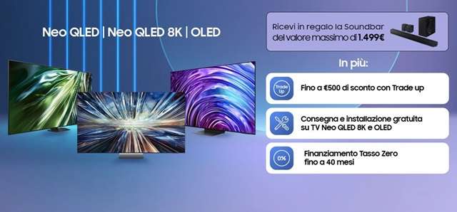 promozione smart tv samsung