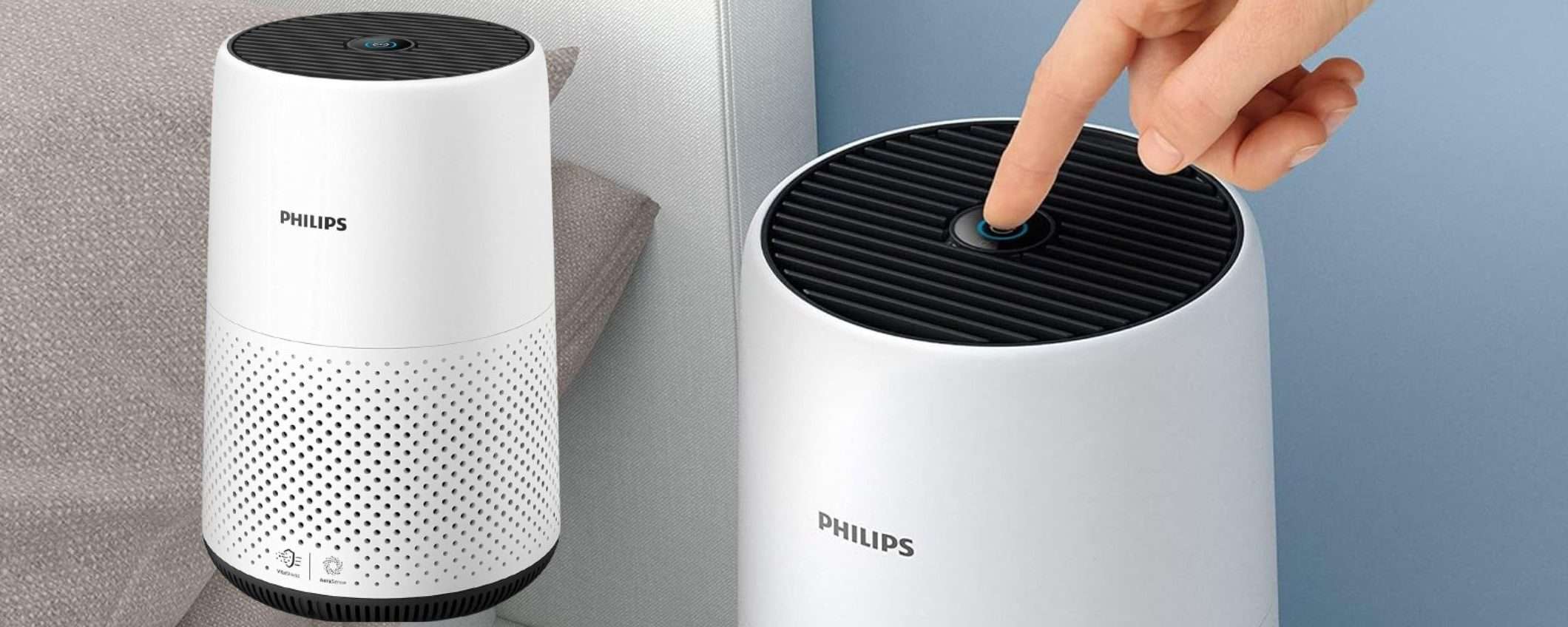 Philips MEGA sconto 50% su Amazon: purificatore d'aria POTENTISSIMO a 89€ Philips MEGA sconto 50% su Amazon: purificatore d'aria POTENTISSIMO a 89€