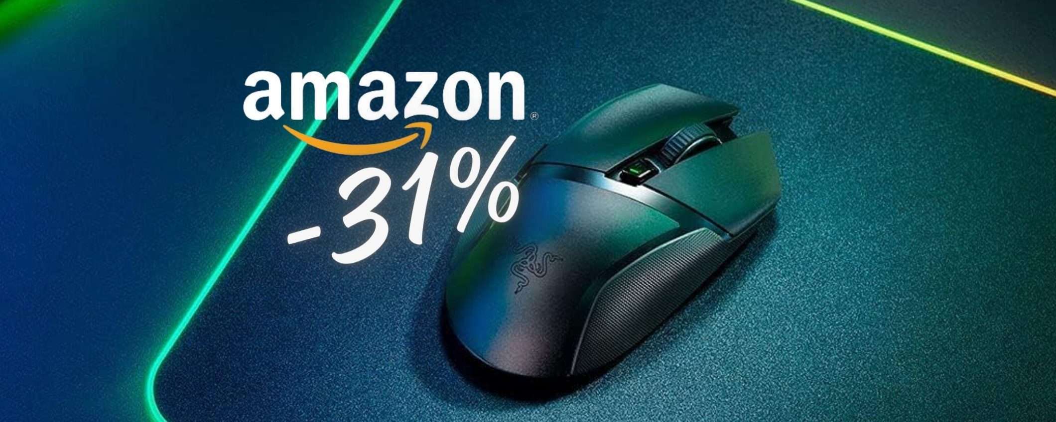 Razer Basilisk X Hyperspeed: mouse wireless gaming PREMIUM (-31%) Razer Basilisk X Hyperspeed: mouse wireless gaming PREMIUM (-31%)