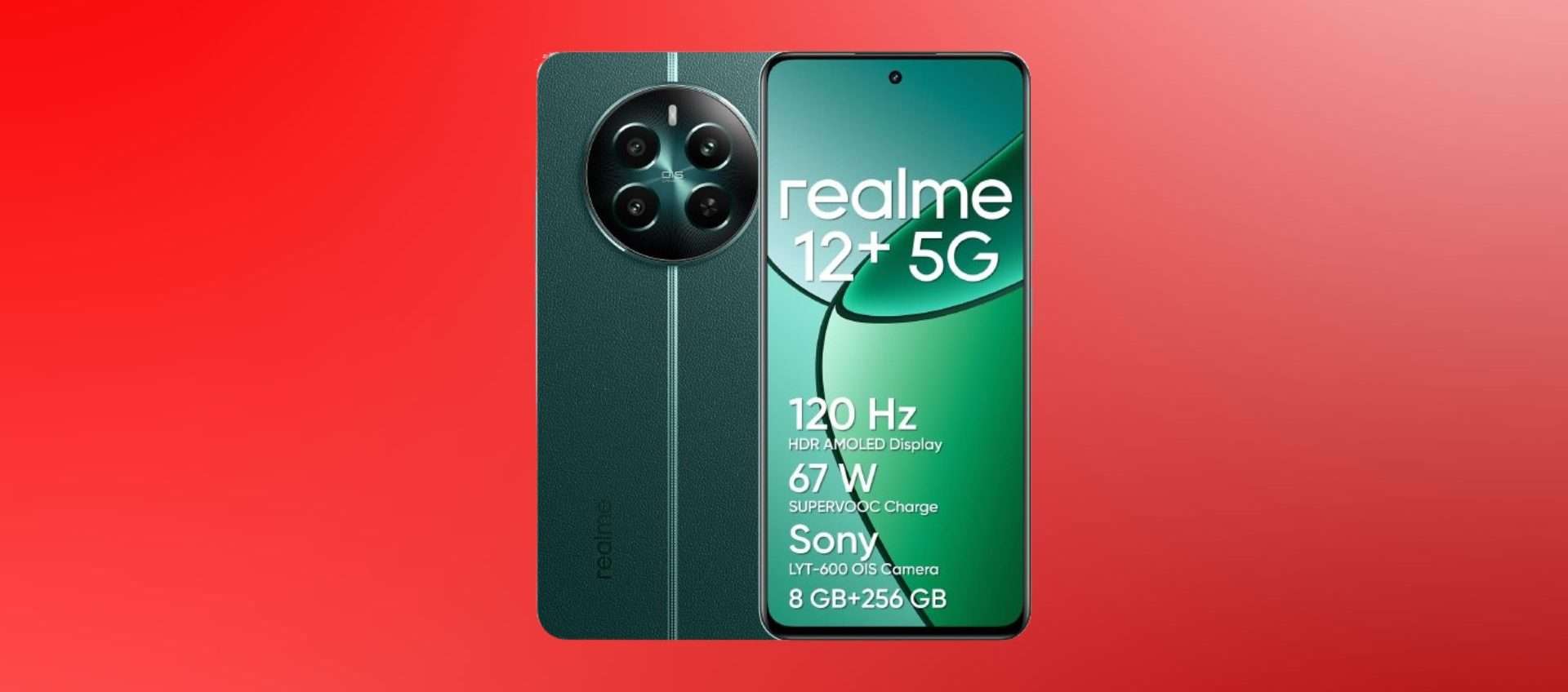 Realme 12+ 5G in offerta ad un super prezzo: oggi lo paghi 292€ Realme 12+ 5G in offerta ad un super prezzo: oggi lo paghi 292€