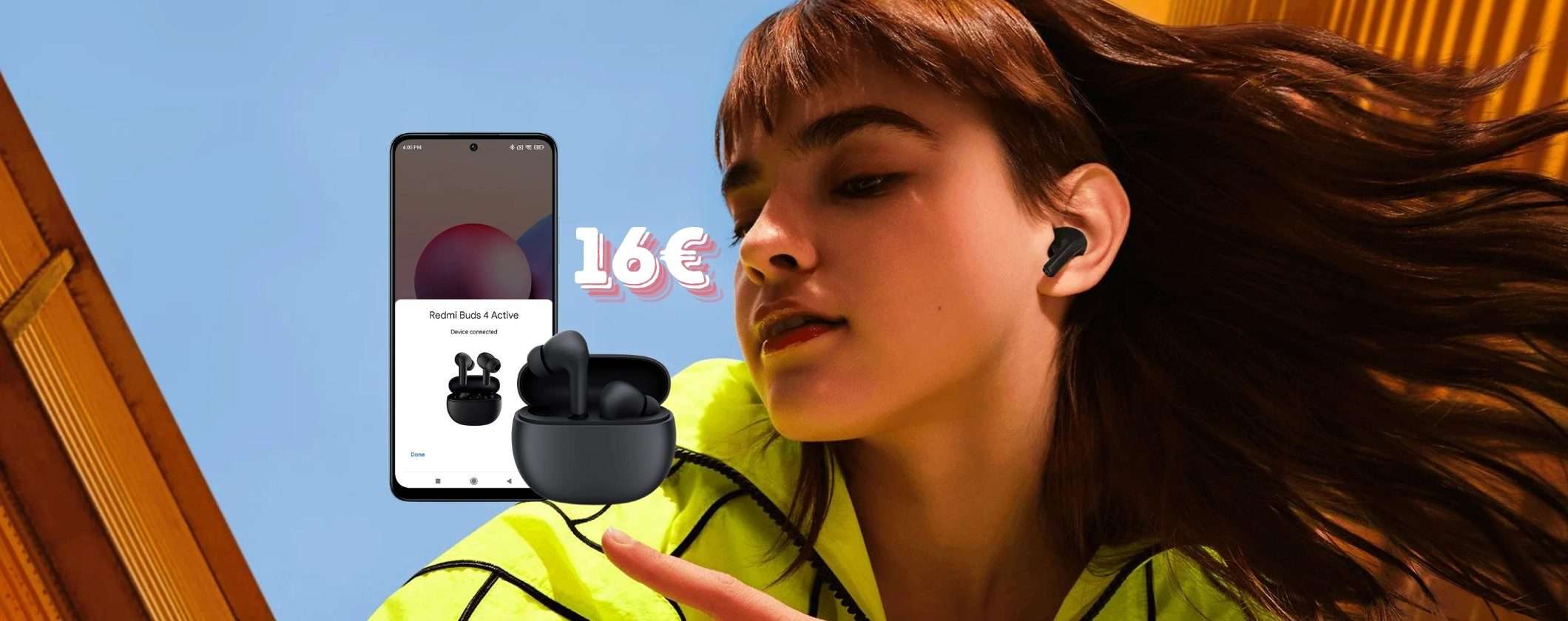 Redmi Buds 4 Active ancora più economici su TEMU: solo 16€ Redmi Buds 4 Active ancora più economici su TEMU: solo 16€