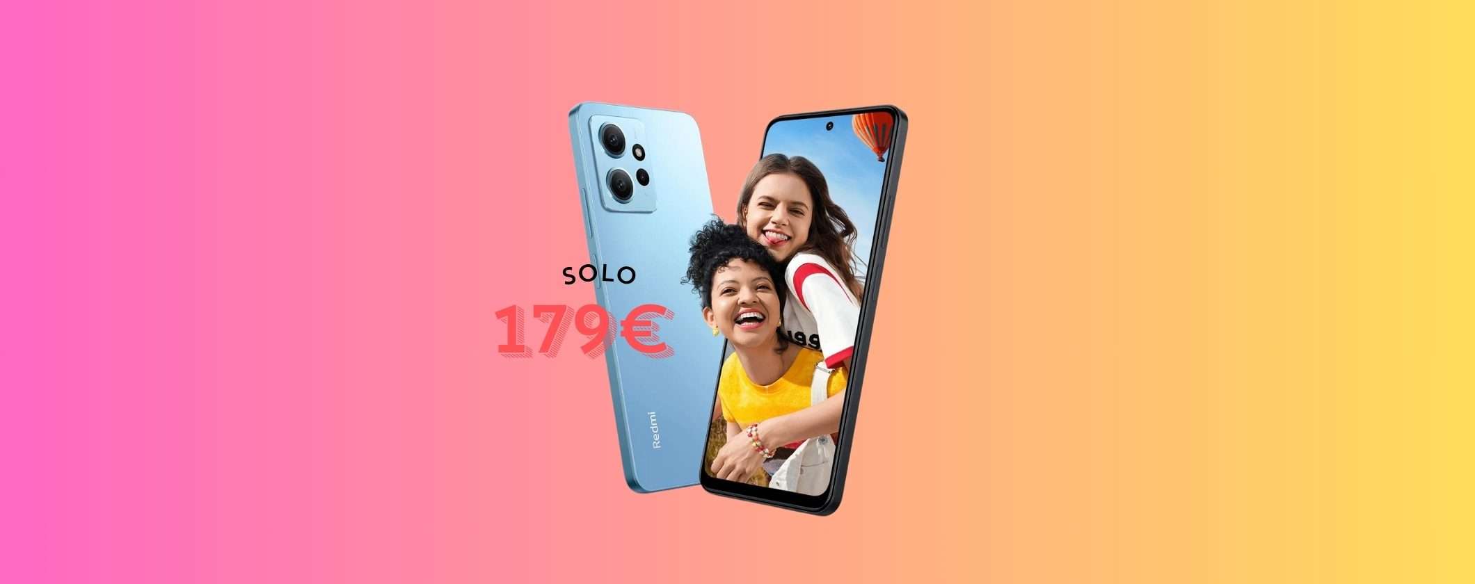 Redmi Note 12 SOLO OGGI a 179€ sul Mi Store Redmi Note 12 SOLO OGGI a 179€ sul Mi Store