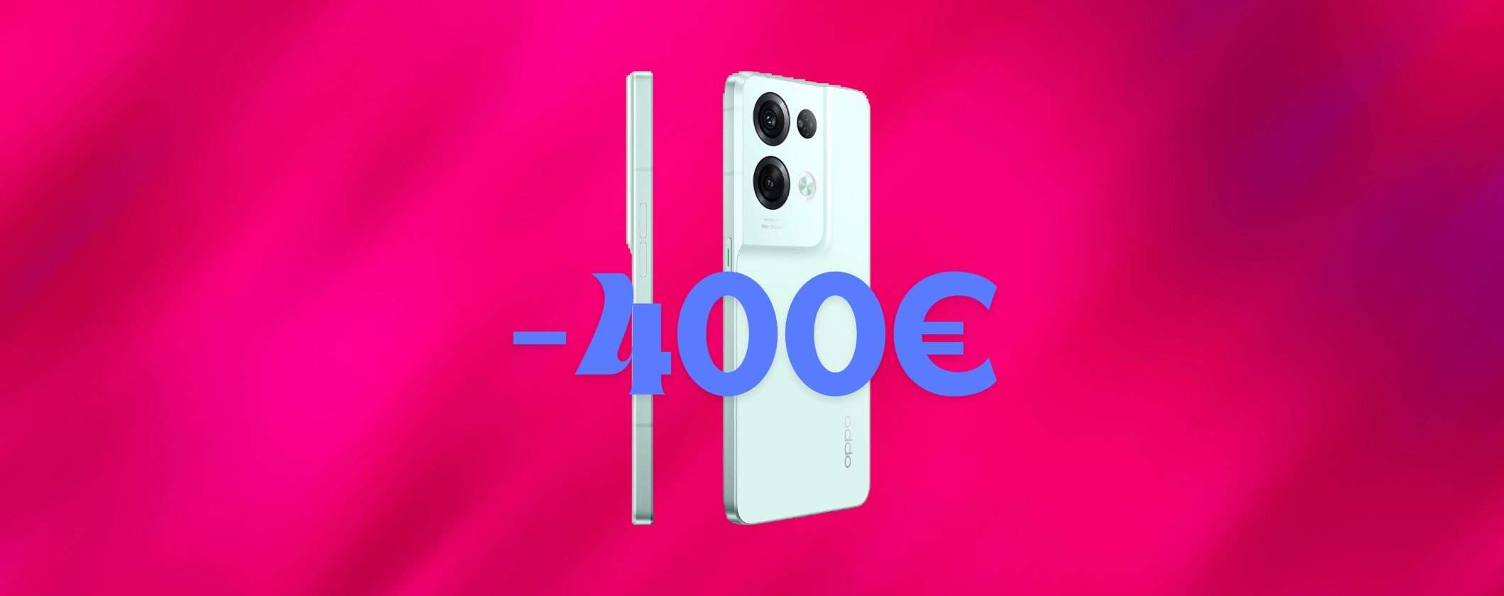 Risparmia 400€ acquistando OPPO Reno8 Pro Risparmia 400€ acquistando OPPO Reno8 Pro