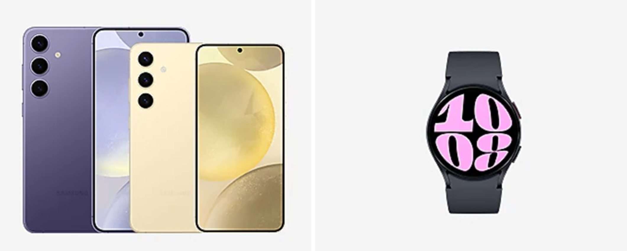Acquista Samsung Galaxy S24 e ricevi Galaxy Watch 6 in omaggio Acquista Samsung Galaxy S24 e ricevi Galaxy Watch 6 in omaggio