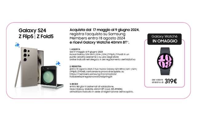 samsung-galaxy-s24-z-flip5-z-fold-regalo-galaxy-watch6