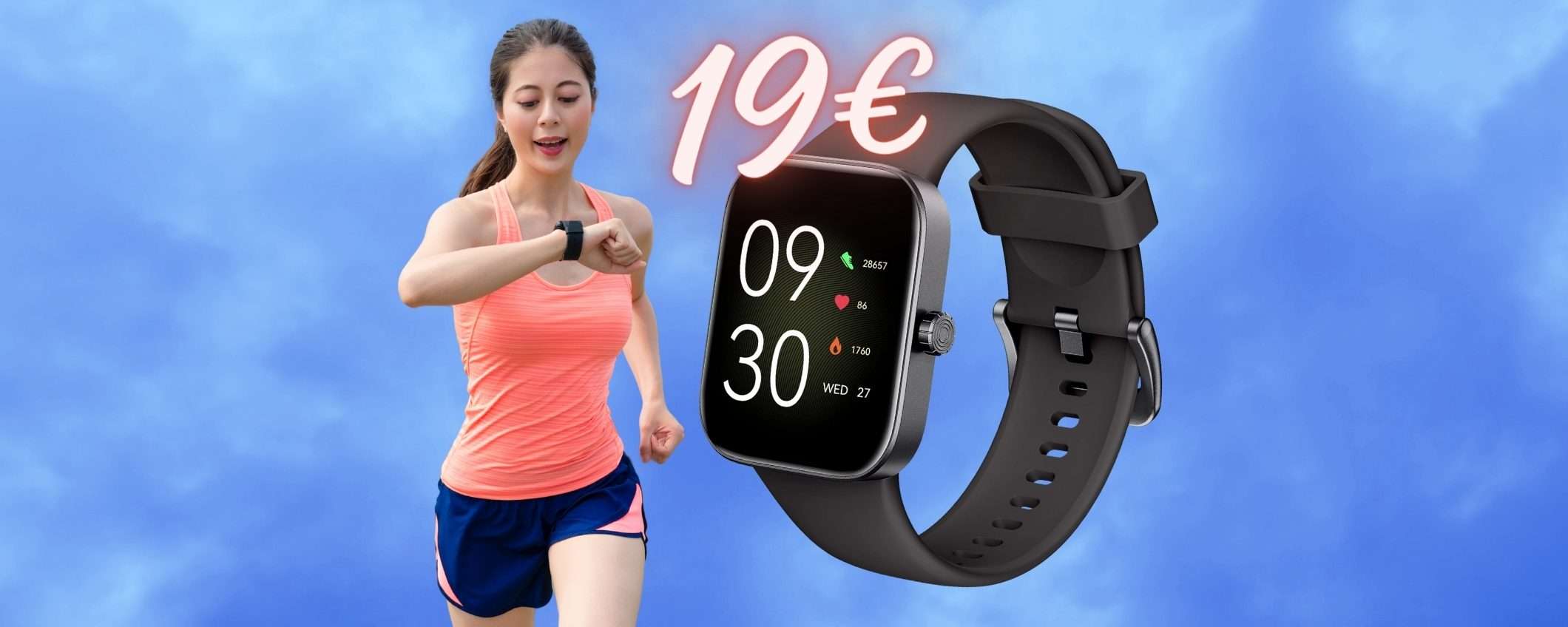 SCONTO ASSURDO su Amazon per questo smartwatch con microfono (19€)