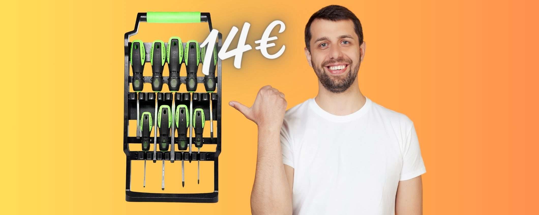 Set di cacciaviti magnetici PROFESSIONALI a POCHISSIMO, tuoi a 14€ Set di cacciaviti magnetici PROFESSIONALI a POCHISSIMO, tuoi a 14€