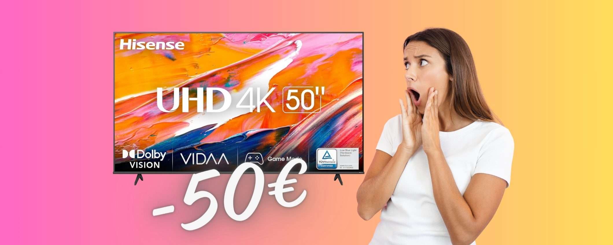 Smart TV Hisense da 50 Smart TV Hisense da 50