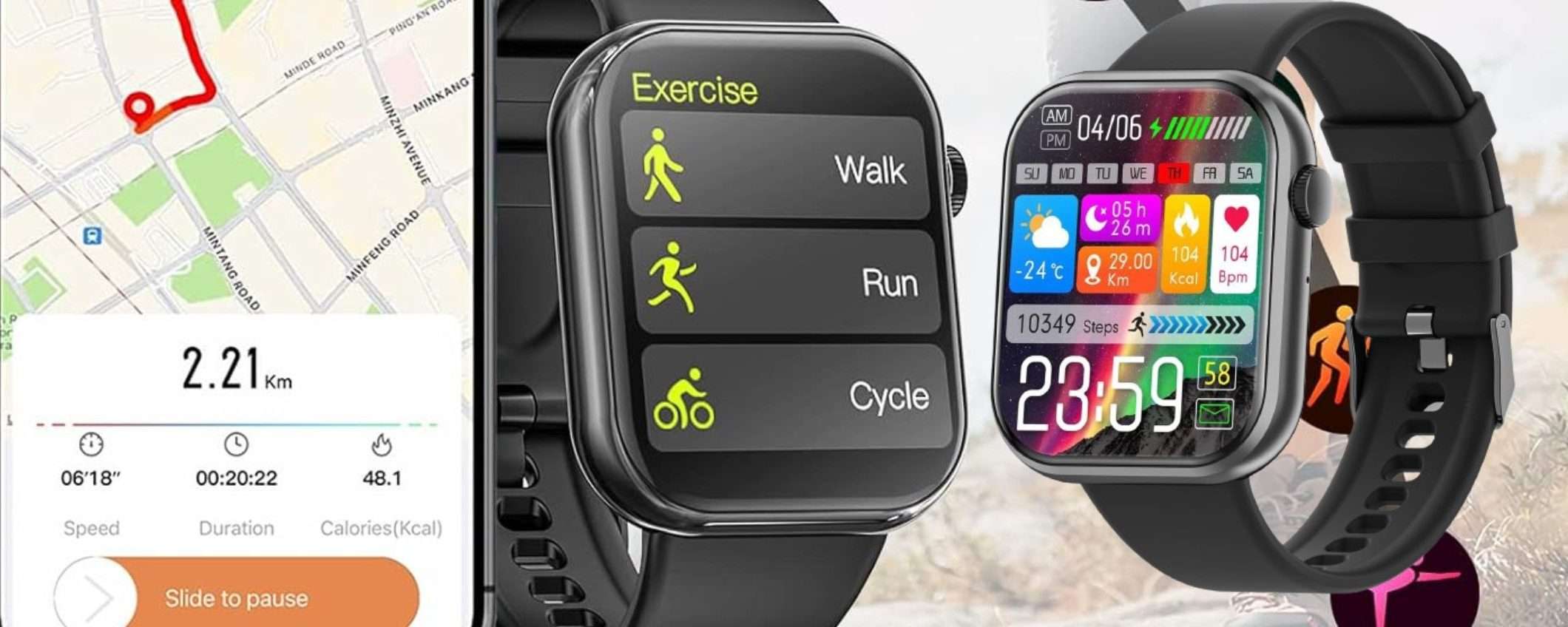 Non uno smartwatch, ma un PC da polso a 17€: 140 sport, salute e notifiche Non uno smartwatch, ma un PC da polso a 17€: 140 sport, salute e notifiche