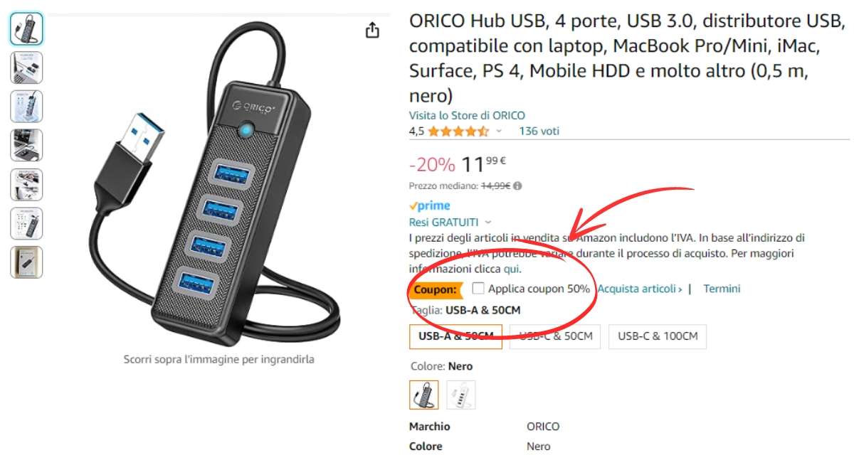 solo-599e-puoi-avere-hub-usb-4-porte-veloci-amazon-coupon