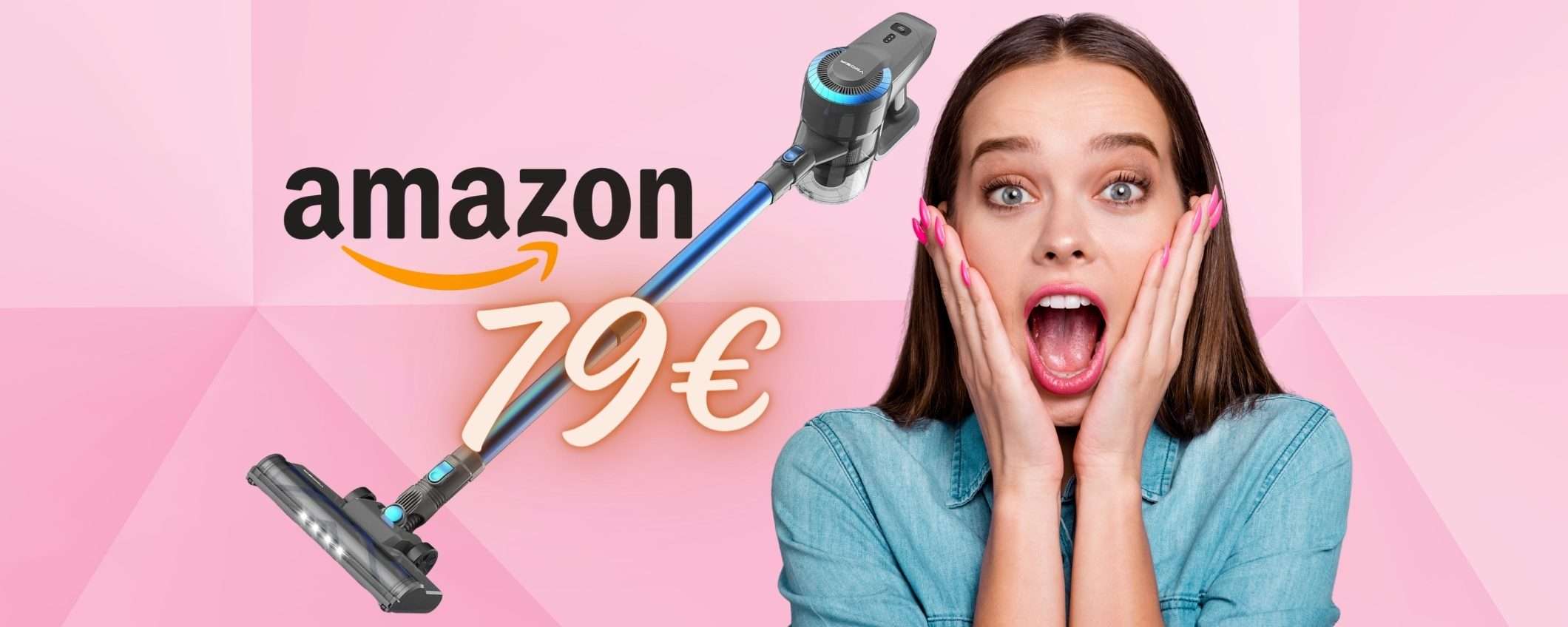 Solo 79€ per questo aspirapolvere senza fili: ERRORE PREZZO o FOLLIA?