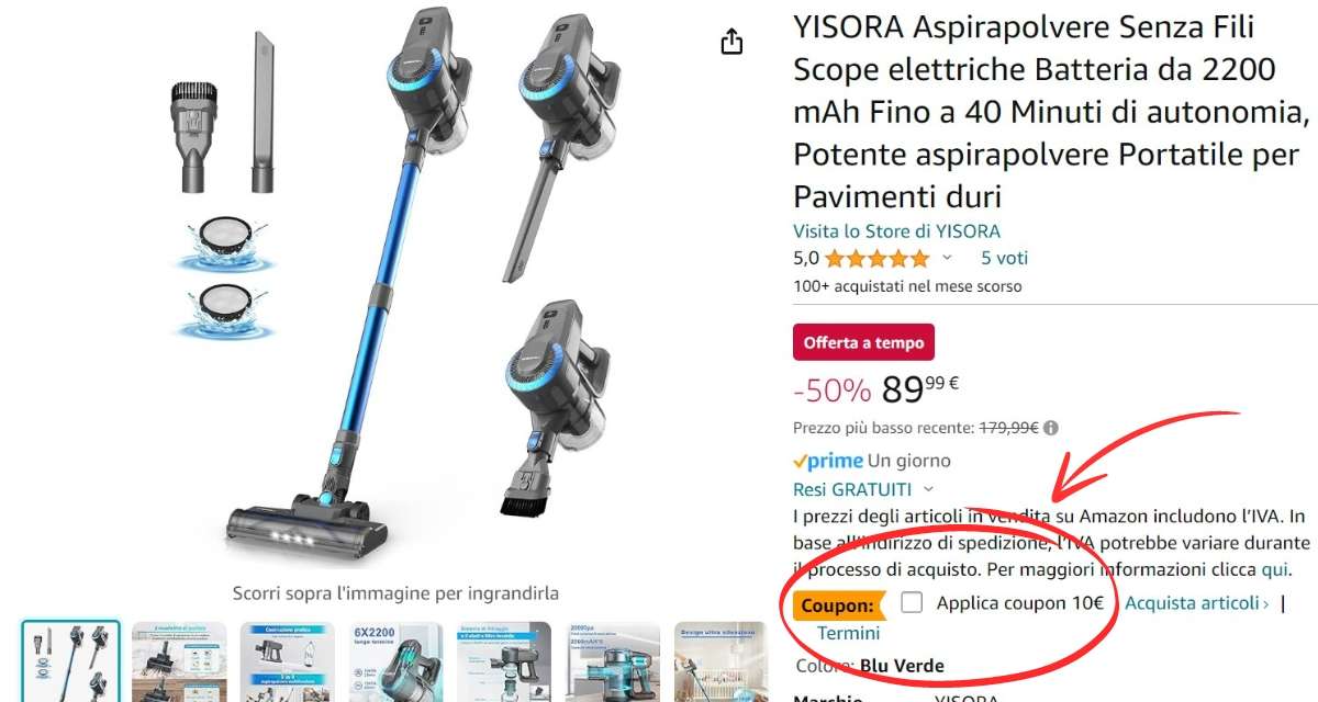 solo-79e-questo-aspirapolvere-senza-fili-errore-prezzo-follia-coupon
