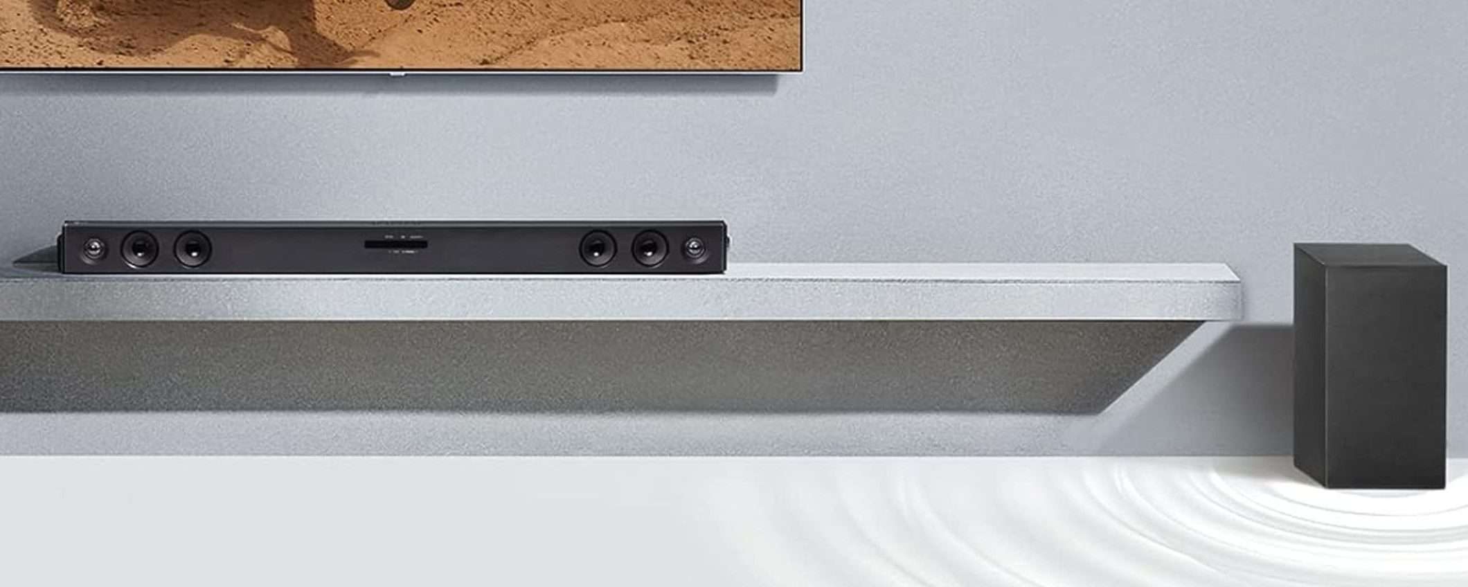Amazon la sta SVENDENDO: soundbar LG 300W con subwoofer a 109€ (-45%) Amazon la sta SVENDENDO: soundbar LG 300W con subwoofer a 109€ (-45%)