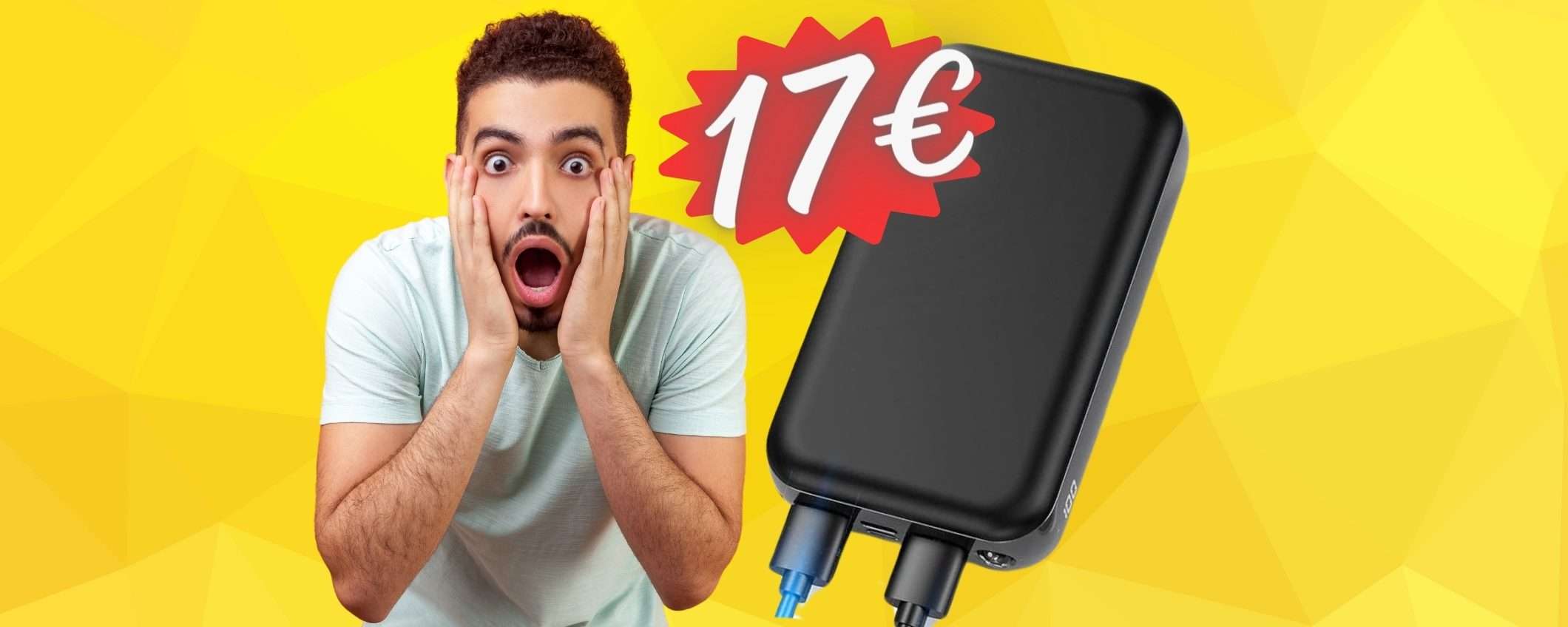 SUPER Power Bank da 20000 mAh con 3 uscite TUO a 17€ (-40%) SUPER Power Bank da 20000 mAh con 3 uscite TUO a 17€ (-40%)