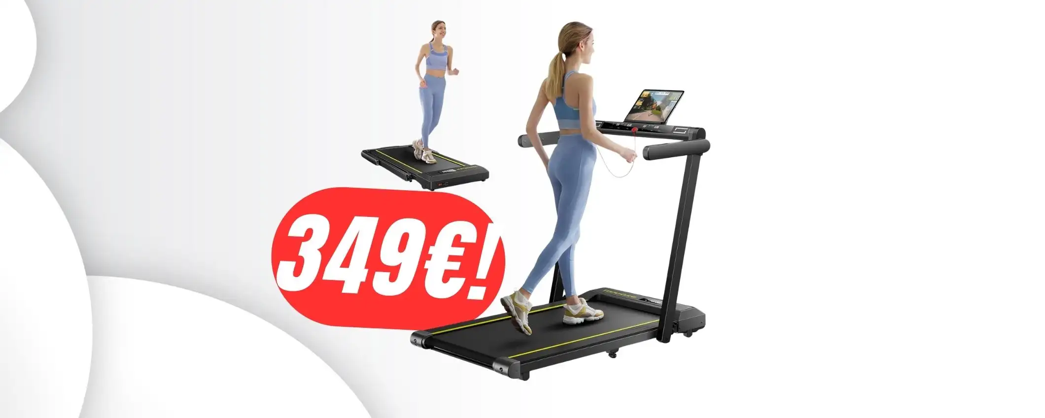 PREZZO FOLLE per questo tapis roulant elettrico (risparmierai -50€!) PREZZO FOLLE per questo tapis roulant elettrico (risparmierai -50€!)