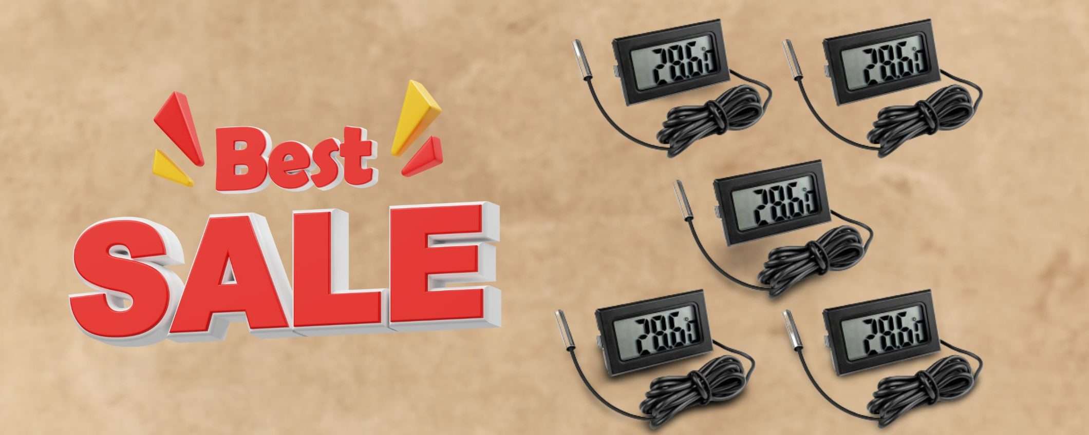 Termometro digitale con SONDA esterna a 1,80€ su Amazon: prezzone a tempo Termometro digitale con SONDA esterna a 1,80€ su Amazon: prezzone a tempo