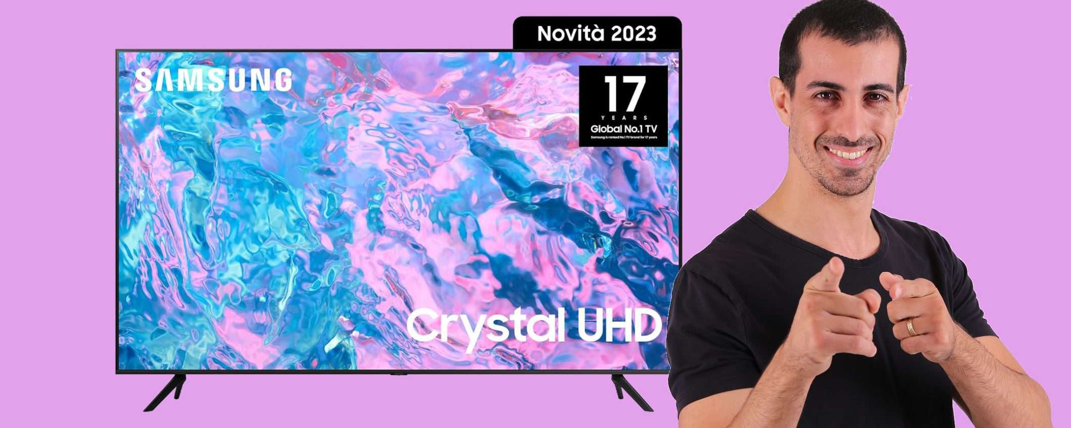 Smart TV Samsung Crystal UHD 4K da 50 Smart TV Samsung Crystal UHD 4K da 50