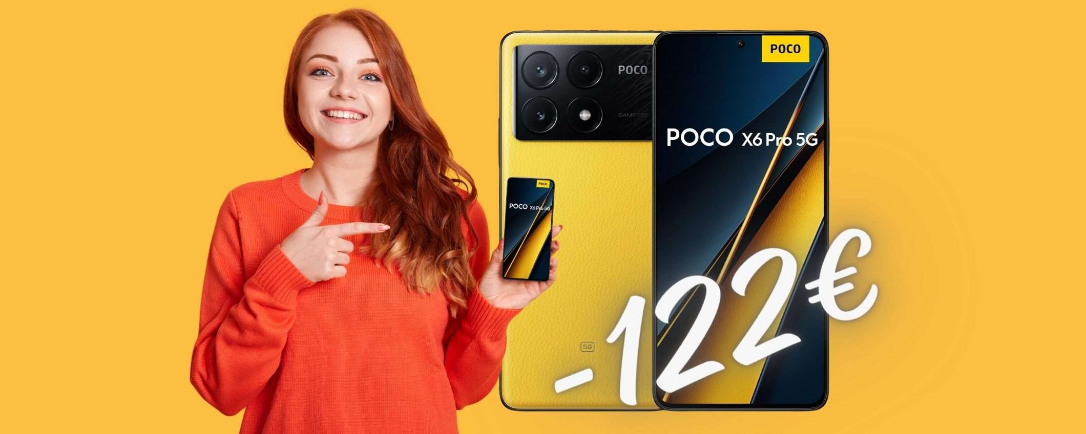 Xiaomi POCO X6 Pro: smartphone FENOMENALE a POCHISSIMO su eBay Xiaomi POCO X6 Pro: smartphone FENOMENALE a POCHISSIMO su eBay