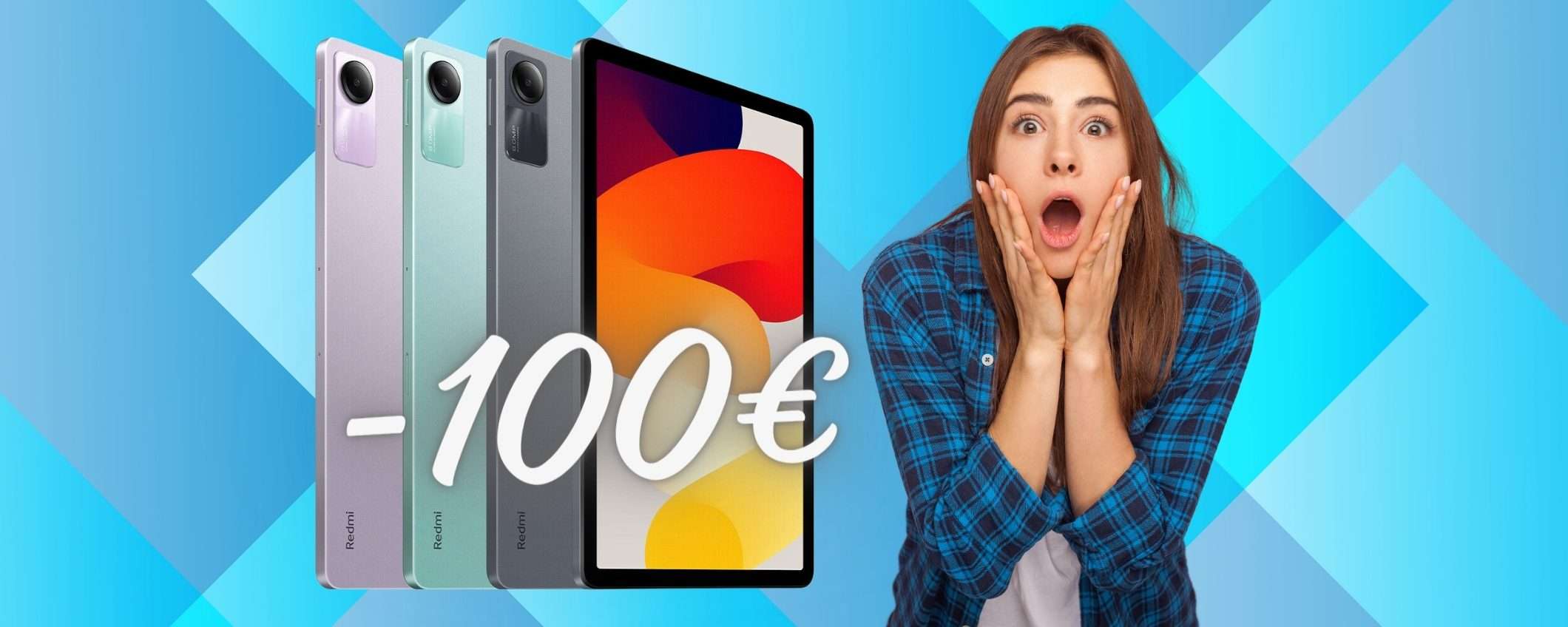 Xiaomi Redmi Pad SE (8/256GB) da 11 pollici a 100€ in MENO (eBay) Xiaomi Redmi Pad SE (8/256GB) da 11 pollici a 100€ in MENO (eBay)