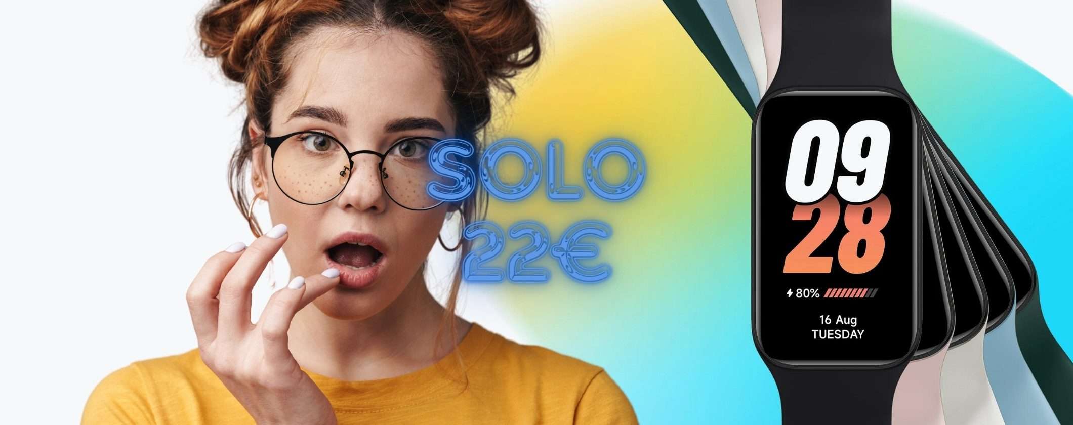 Xiaomi Smart Band 8 Active a soli 22€ è un REGALO su Unieuro Xiaomi Smart Band 8 Active a soli 22€ è un REGALO su Unieuro