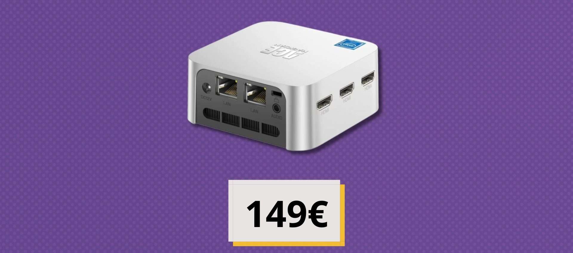 Windows 11, Intel Alder Lake e SSD da 256GB: un super Mini PC a soli 149€ Windows 11, Intel Alder Lake e SSD da 256GB: un super Mini PC a soli 149€