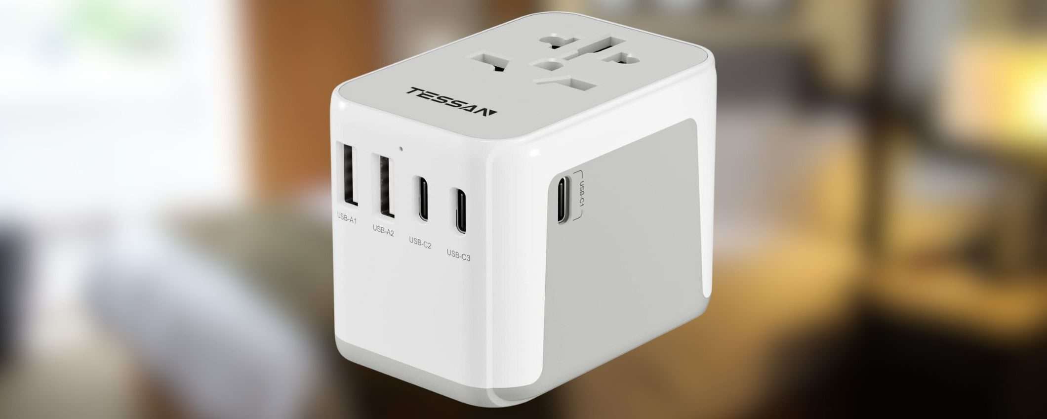 Adattatore universale da viaggio, perfetto per qualsiasi paese, in SCONTO su Amazon