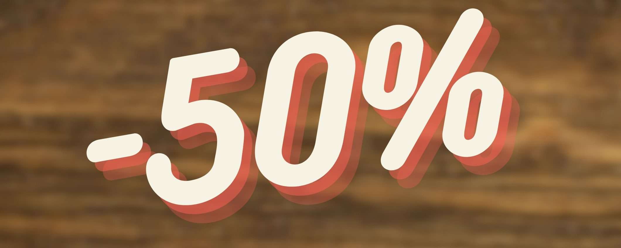 Amazon TUTTO con SCONTO 50%: tantissime occasioni a partire da 6,99€