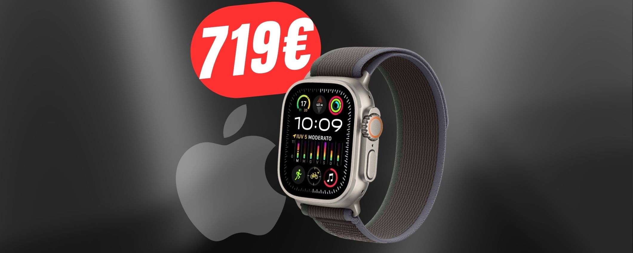 Apple Watch Ultra 2 è il re degli smartwatch (e costa 719€ grazie al COUPON) Apple Watch Ultra 2 è il re degli smartwatch (e costa 719€ grazie al COUPON)
