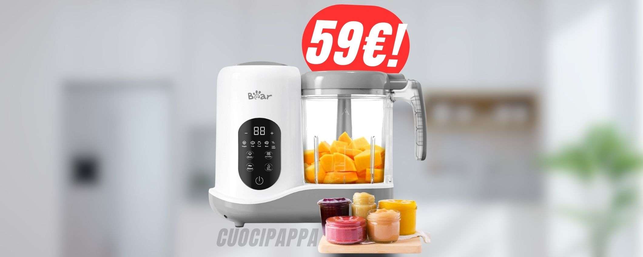 Prepara gli OMOGENIZZATI in CASA per soli 59€ con questo mixer! Prepara gli OMOGENIZZATI in CASA per soli 59€ con questo mixer!