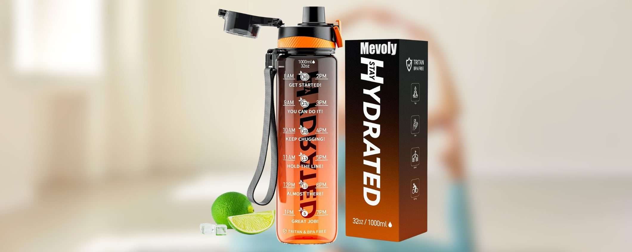 La borraccia che ti RICORDA DI BERE è in offerta a 11,99 euro (-40%) La borraccia che ti RICORDA DI BERE è in offerta a 11,99 euro (-40%)