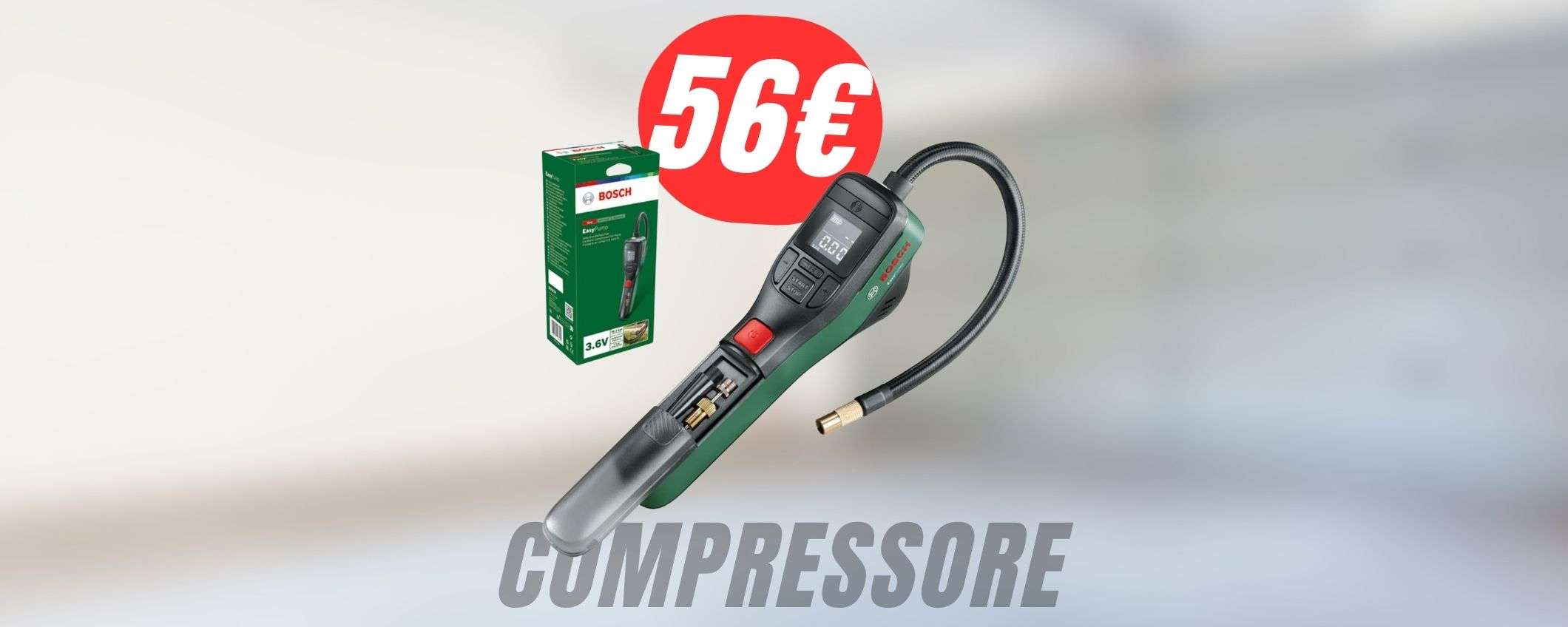 Questo MINI-COMPRESSORE di Bosch è potentissimo e scontato a soli 56€ su Amazon! Questo MINI-COMPRESSORE di Bosch è potentissimo e scontato a soli 56€ su Amazon!