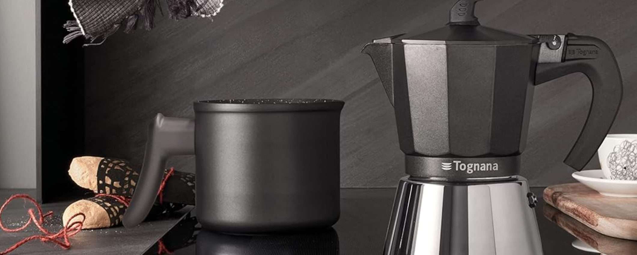 Caffettiera Moka Tognana per induzione: offerta LAMPO a 19,99 euro (-46%) Caffettiera Moka Tognana per induzione: offerta LAMPO a 19,99 euro (-46%)