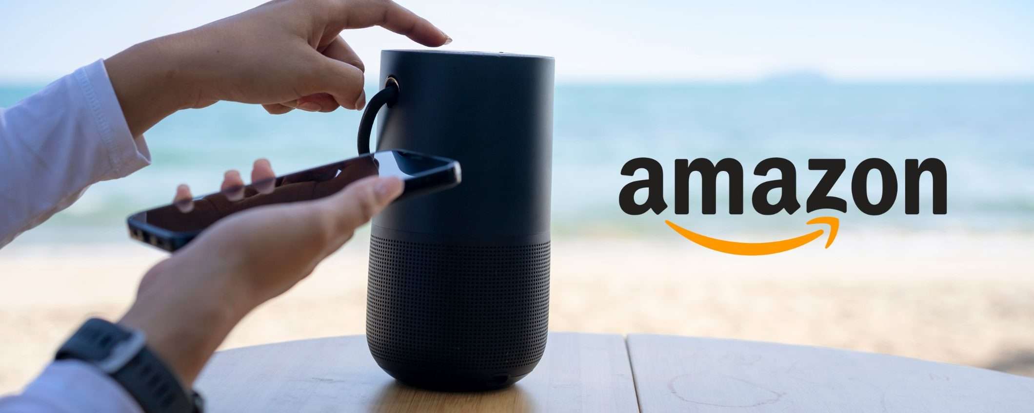 Casse bluetooth portatili per la spiaggia: le migliori in sconto su Amazon a meno di 50€ Casse bluetooth portatili per la spiaggia: le migliori in sconto su Amazon a meno di 50€