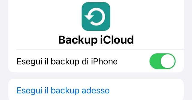 Ripristinare i messaggi utilizzando il backup iCloud