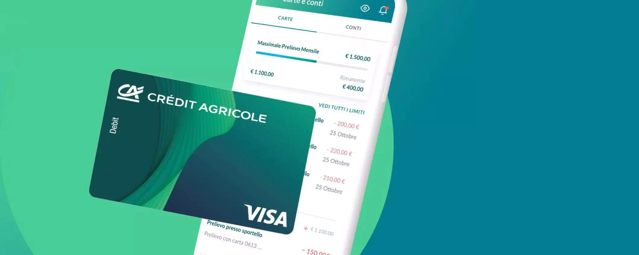 Conto online senza canone con Crédit Agricole: c’è anche la carta di credito immediata Conto online senza canone con Crédit Agricole: c’è anche la carta di credito immediata